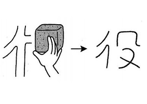 Cách nhớ chữ Kanji 役