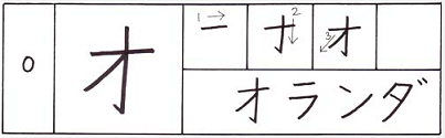 chữ ô - kata