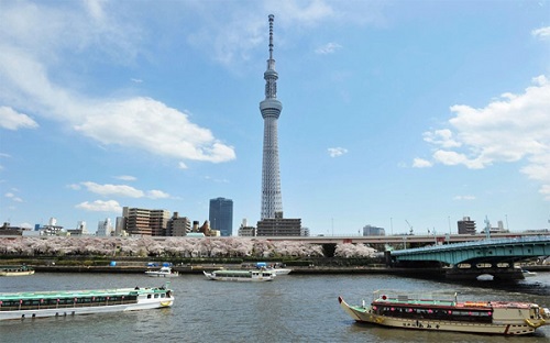 Khám phá tháp truyền hình Tokyo Skytree - Nhật Bản